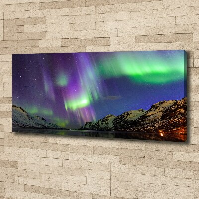 Canvas wall art Northern lights