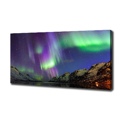 Canvas wall art Northern lights