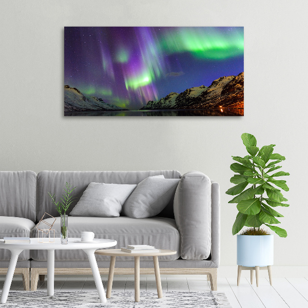 Canvas wall art Northern lights