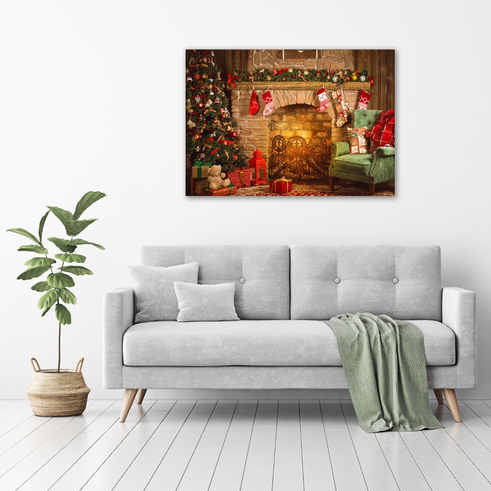 Canvas wall art Christmas decorations