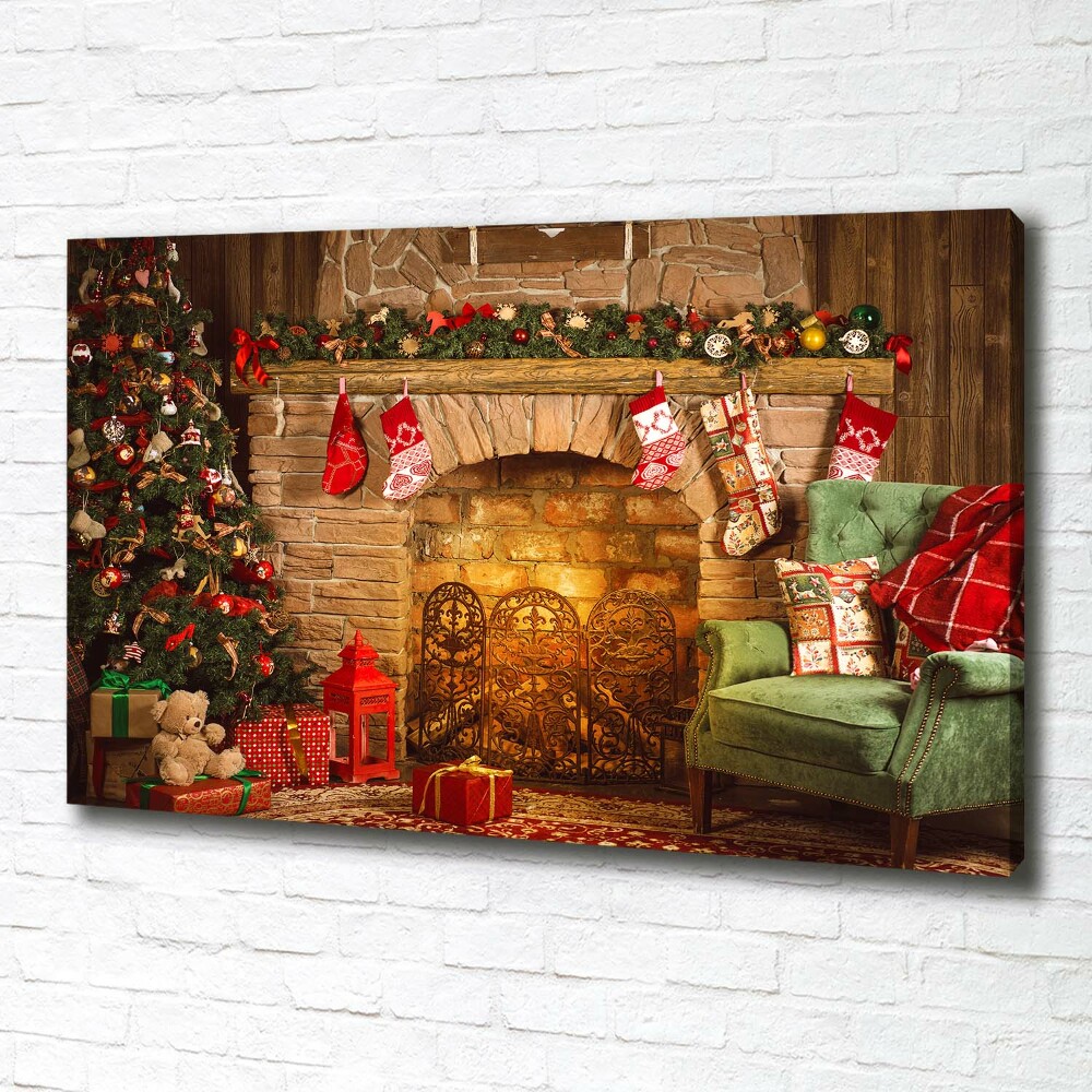 Canvas wall art Christmas decorations