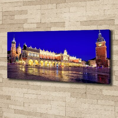 Canvas wall art Cracow Poland