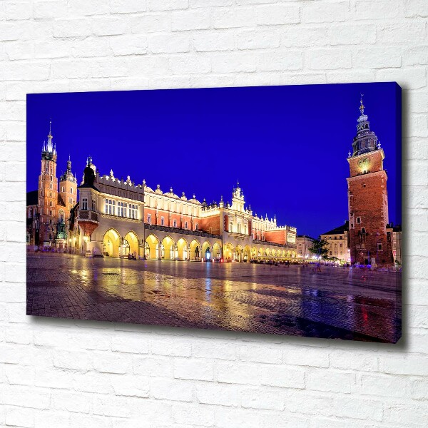 Canvas wall art Cracow Poland