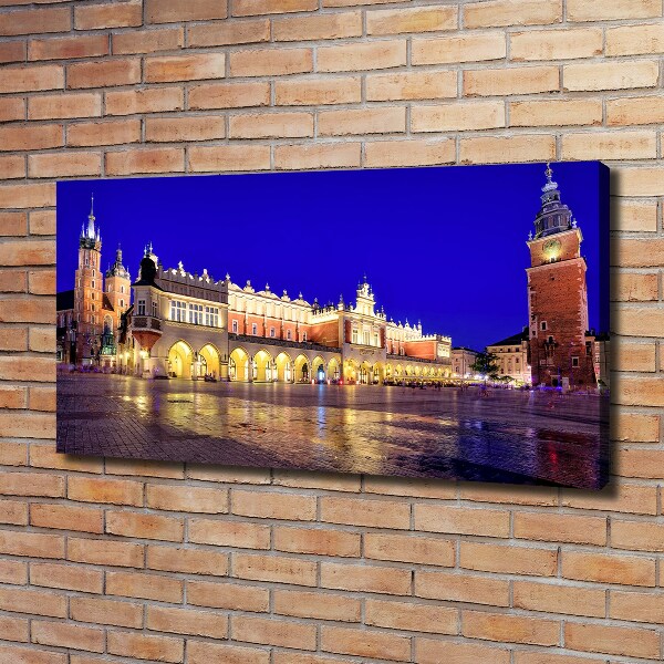 Canvas wall art Cracow Poland