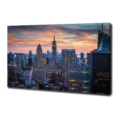 Canvas wall art Manhattan New York