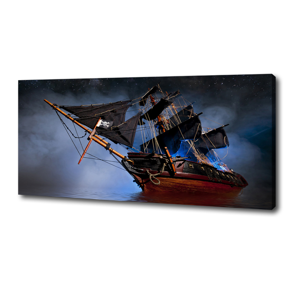 Canvas wall art Pirate ship