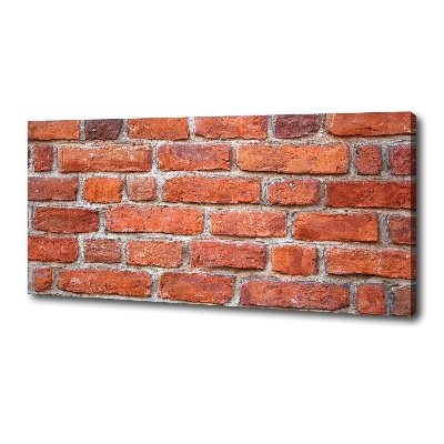 Canvas wall art Brick wall