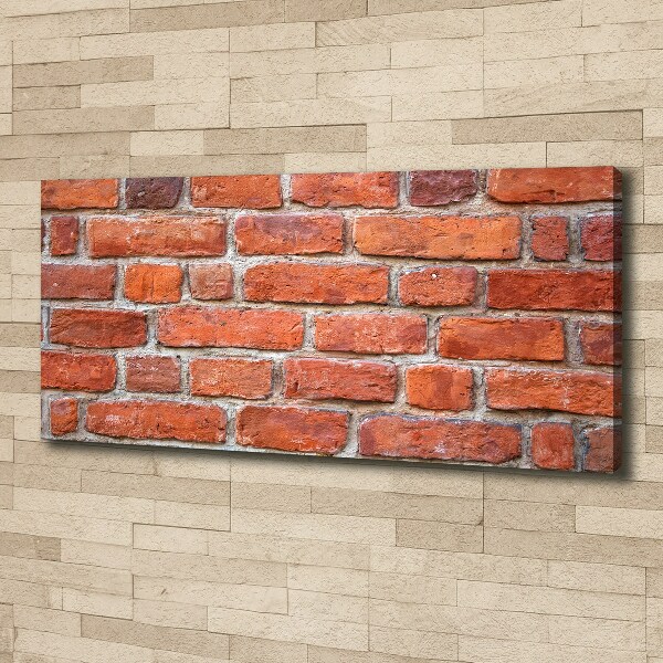 Canvas wall art Brick wall