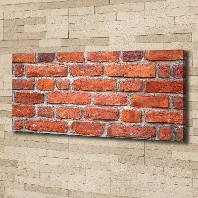 Canvas wall art Brick wall