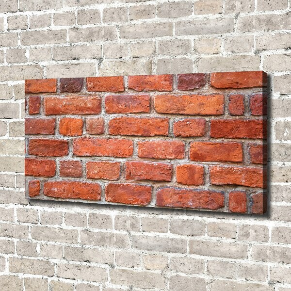 Canvas wall art Brick wall