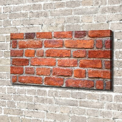 Canvas wall art Brick wall