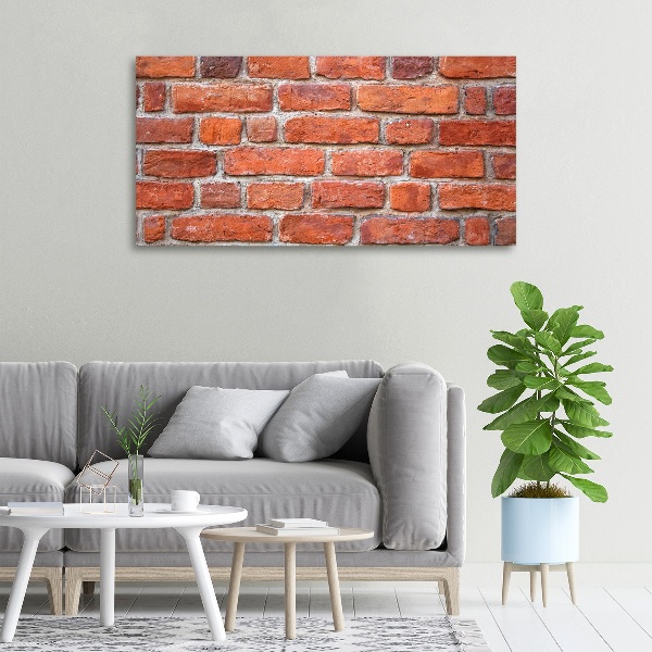 Canvas wall art Brick wall