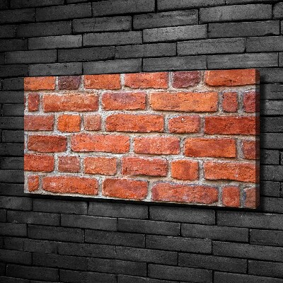 Canvas wall art Brick wall