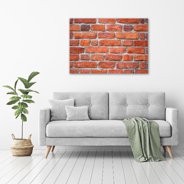 Canvas wall art Brick wall