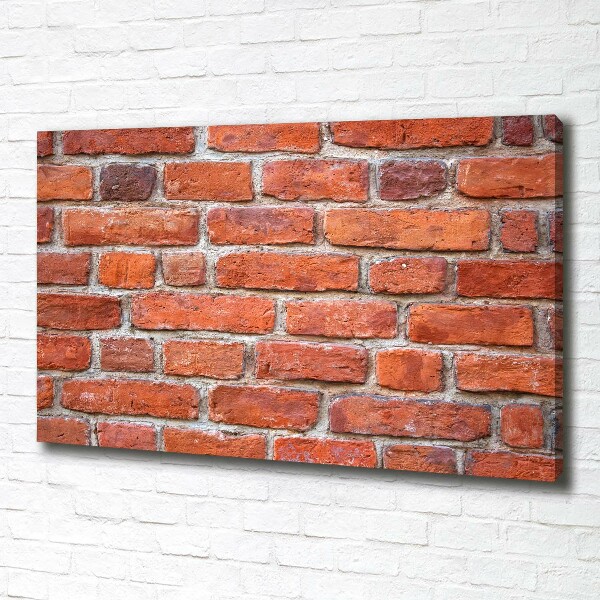 Canvas wall art Brick wall