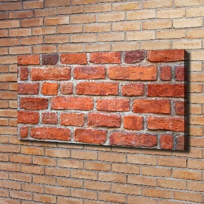 Canvas wall art Brick wall