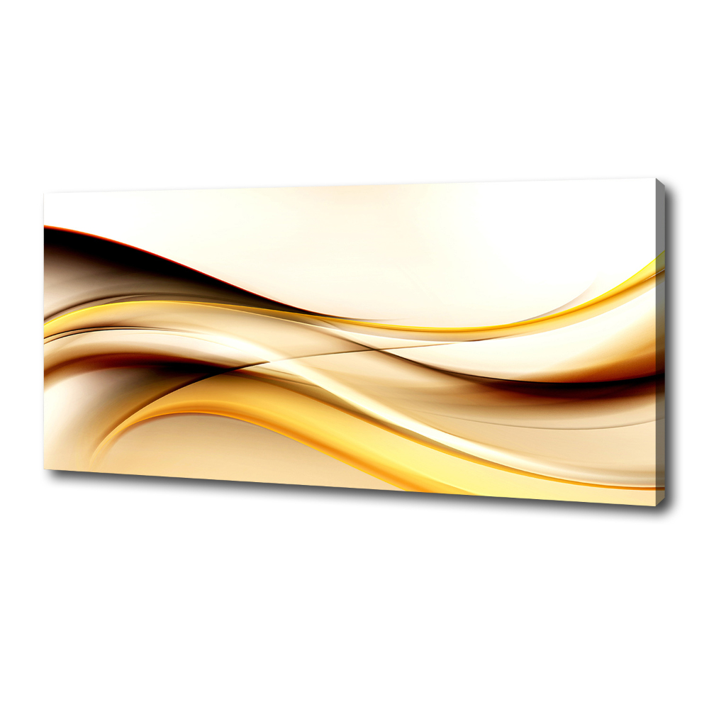 Canvas wall art Abstract waves