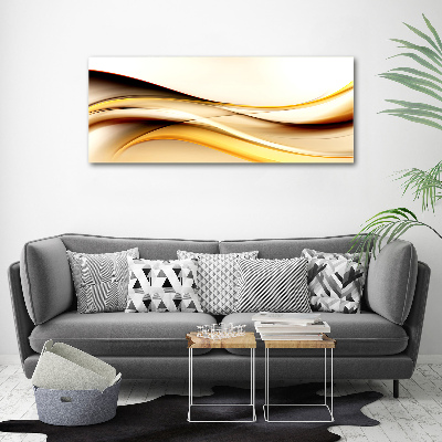 Canvas wall art Abstract waves