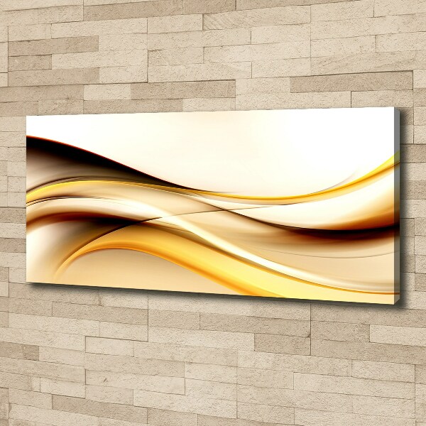 Canvas wall art Abstract waves