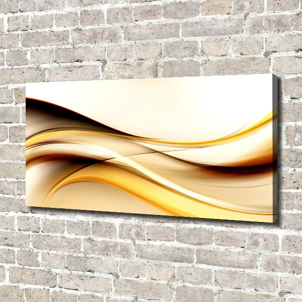 Canvas wall art Abstract waves