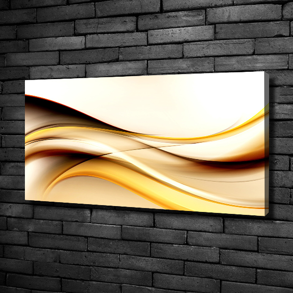 Canvas wall art Abstract waves