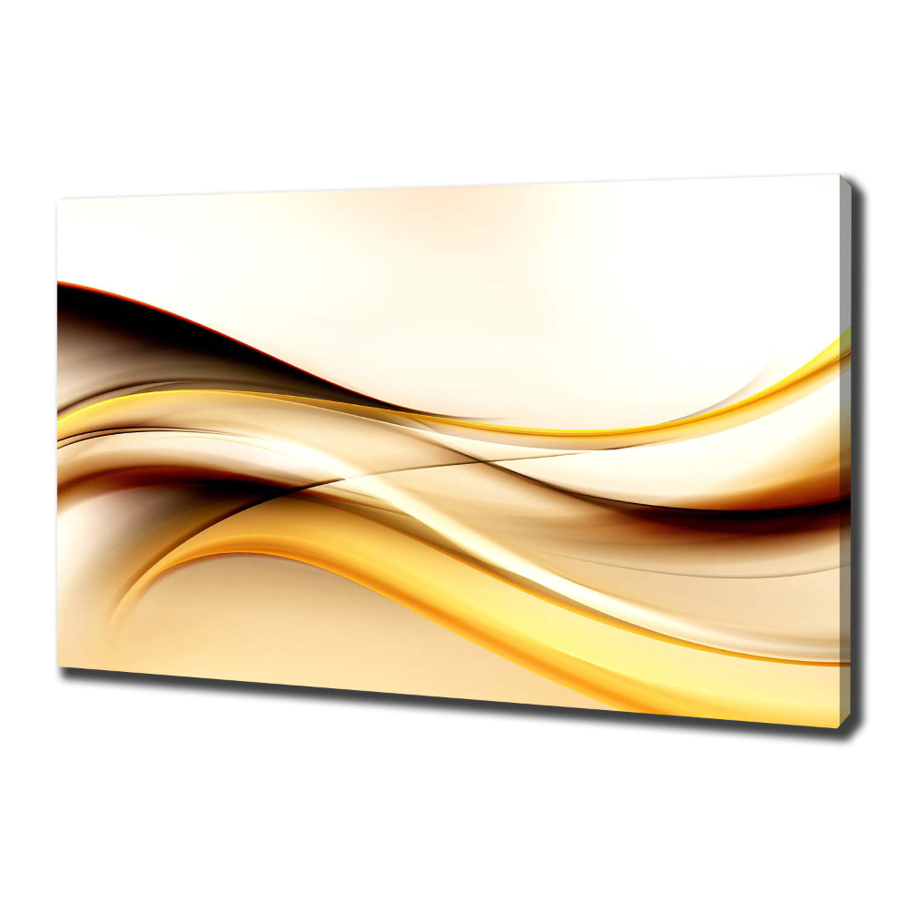 Canvas wall art Abstract waves