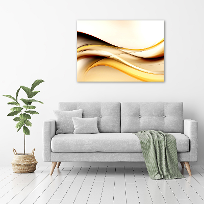 Canvas wall art Abstract waves