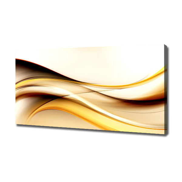 Canvas wall art Abstract waves