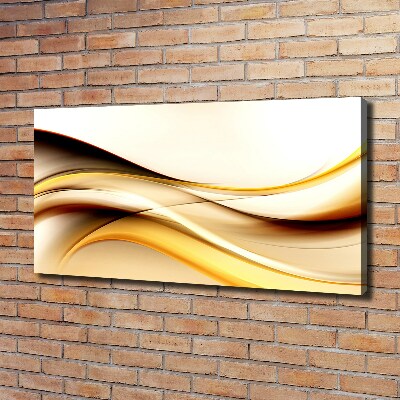 Canvas wall art Abstract waves