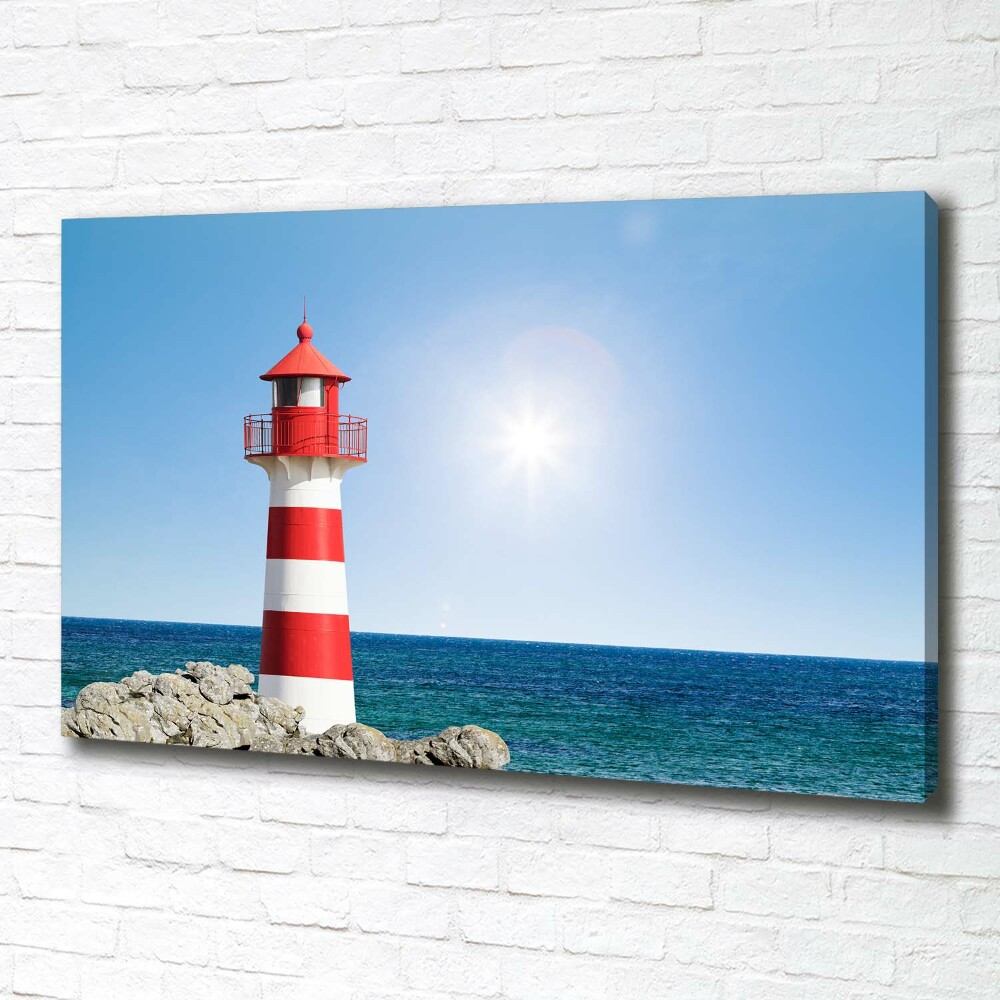 Canvas wall art Lighthouse