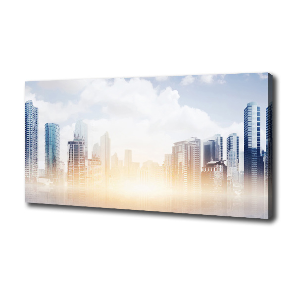 Canvas wall art Skyscrapers