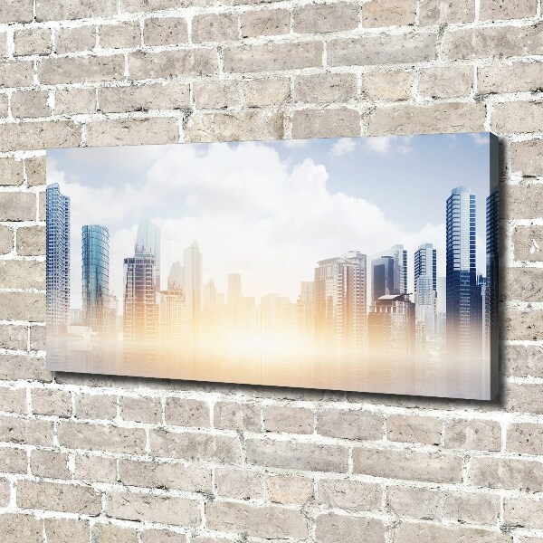 Canvas wall art Skyscrapers