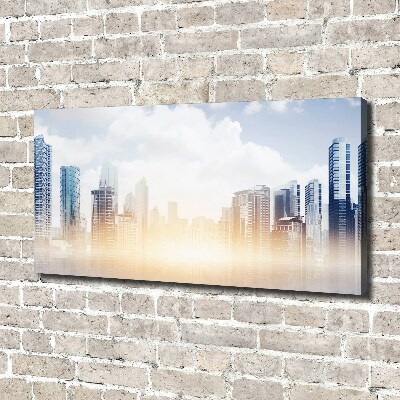 Canvas wall art Skyscrapers