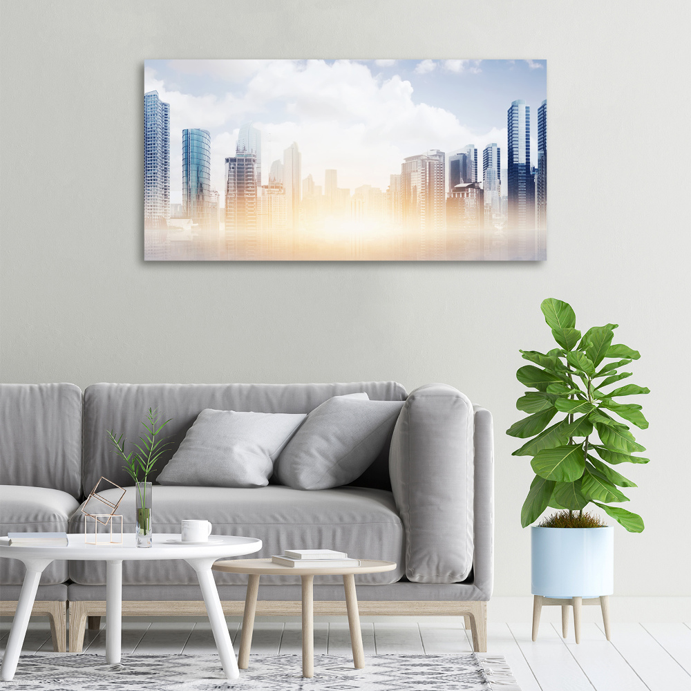 Canvas wall art Skyscrapers