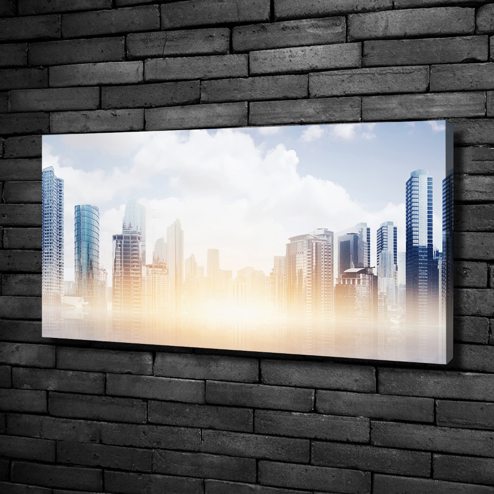 Canvas wall art Skyscrapers