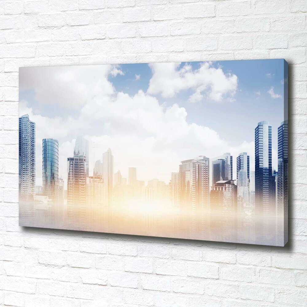 Canvas wall art Skyscrapers