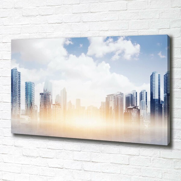 Canvas wall art Skyscrapers