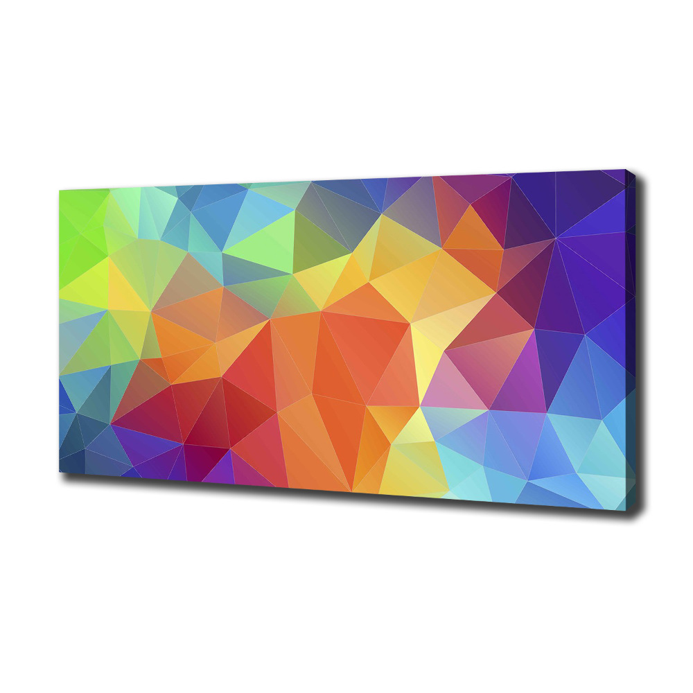 Canvas wall art Geometric background