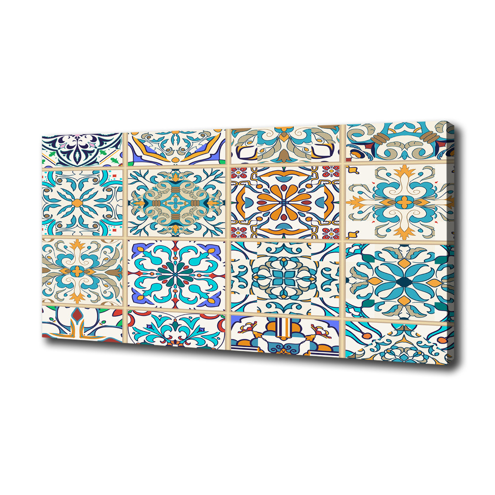 Canvas wall art Ceramic tiles