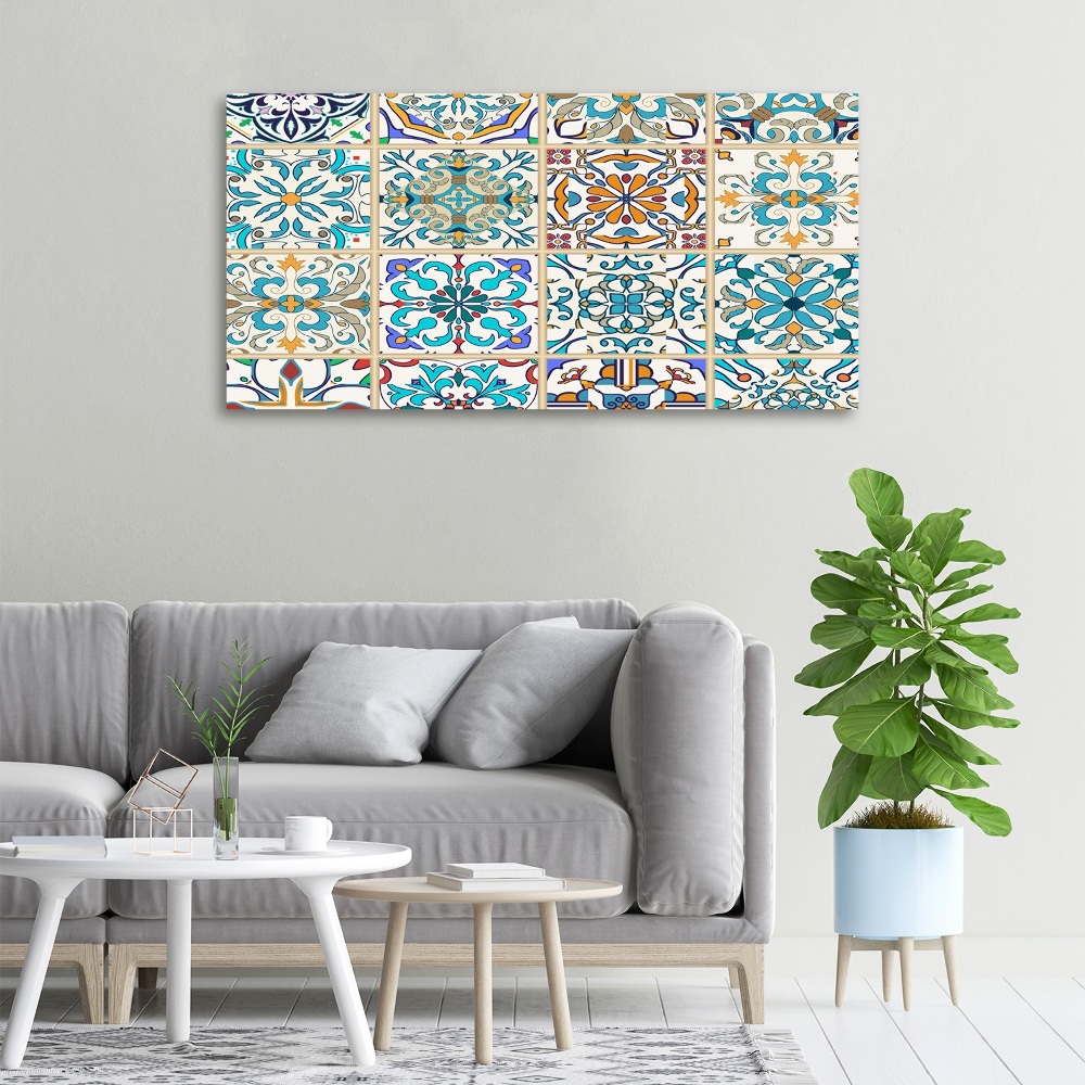 Canvas wall art Ceramic tiles