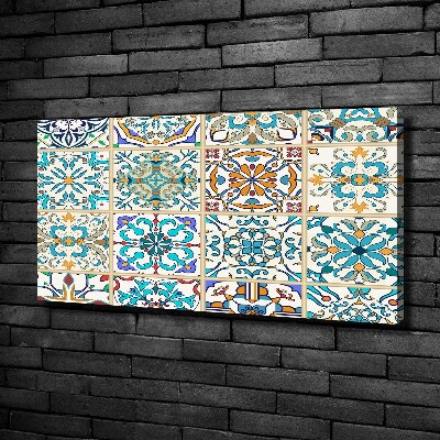 Canvas wall art Ceramic tiles