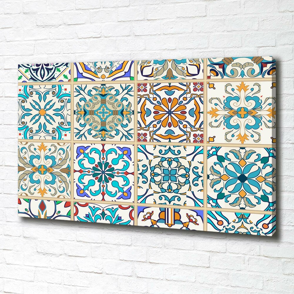 Canvas wall art Ceramic tiles