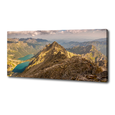 Canvas wall art Morskie Oko Tatry