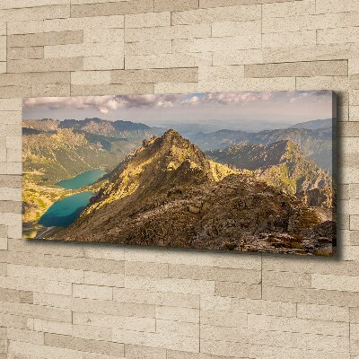 Canvas wall art Morskie Oko Tatry