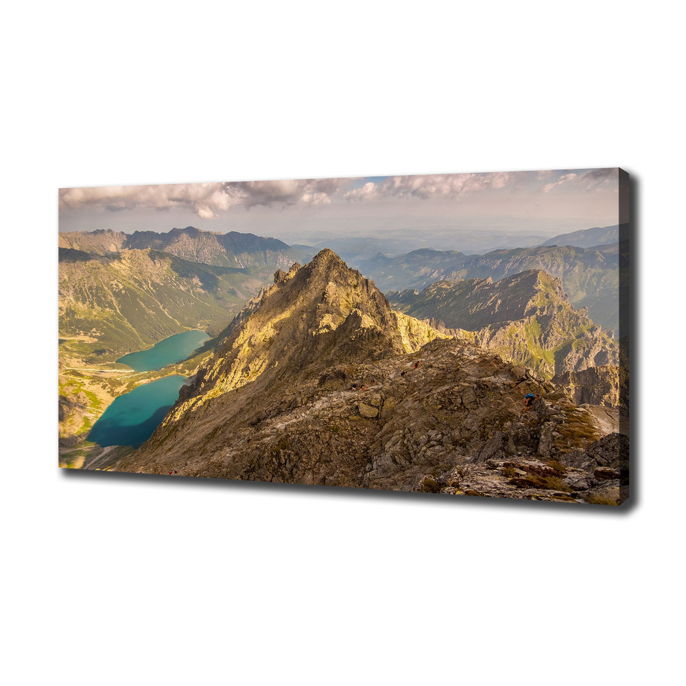 Canvas wall art Morskie Oko Tatry