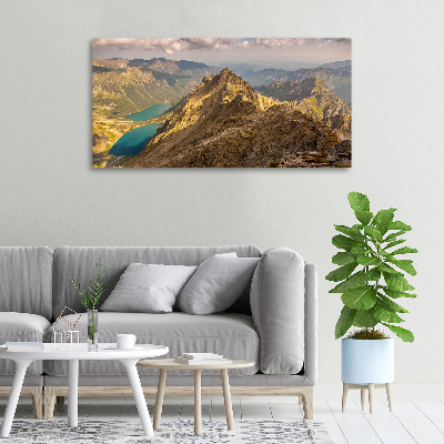 Canvas wall art Morskie Oko Tatry