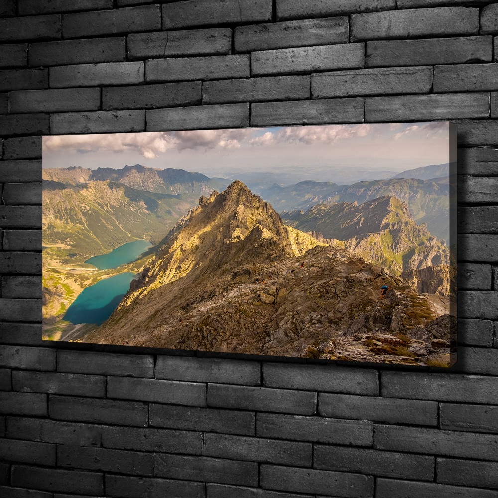 Canvas wall art Morskie Oko Tatry