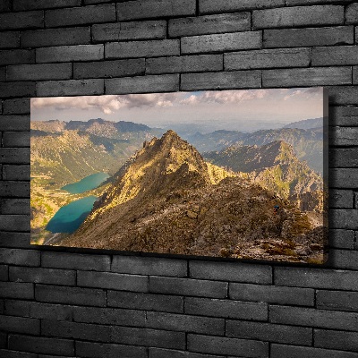 Canvas wall art Morskie Oko Tatry