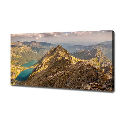 Canvas wall art Morskie Oko Tatry