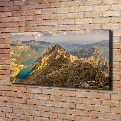 Canvas wall art Morskie Oko Tatry